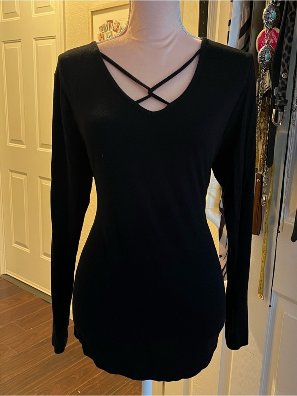 Cross Front Long Sleeve